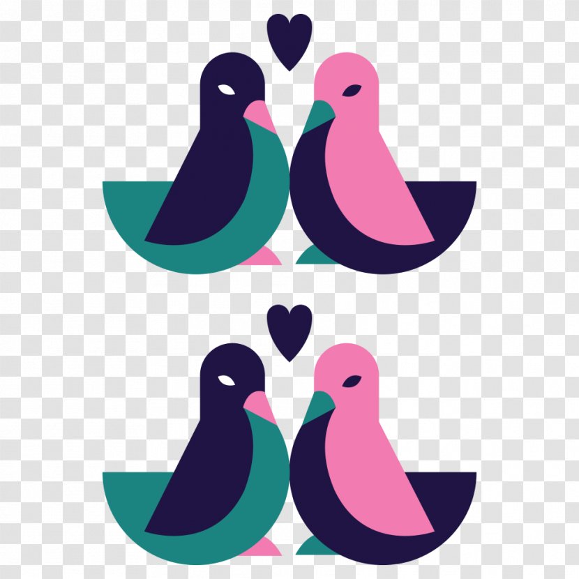 Beak Pink M Logo Clip Art - Animal - JUNINE PARTY Transparent PNG