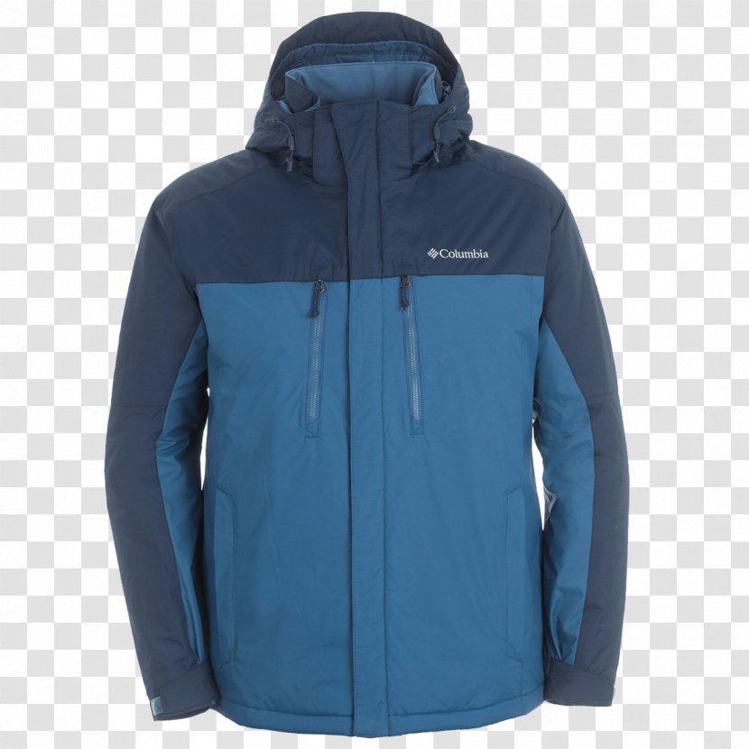 Hoodie Jacket Electric Blue Bluza - Polar Fleece - Polo Shirt Transparent PNG