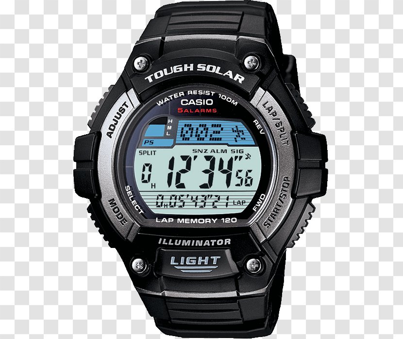 Casio Solar-powered Watch Tough Solar Mechanical Transparent PNG