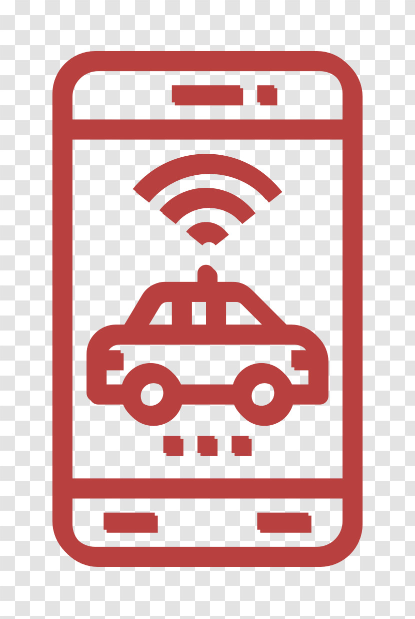 Mobile Icon Digital Business Icon Taxi Icon Transparent PNG