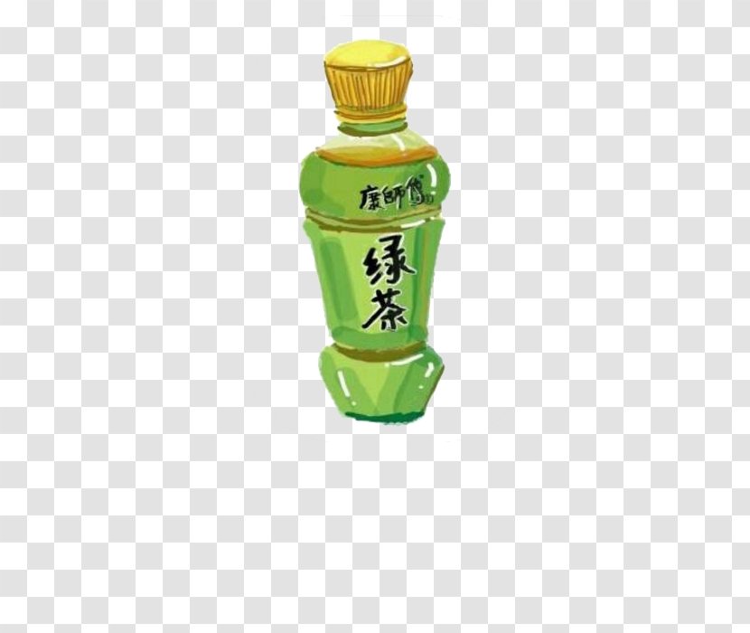 Green Tea Juice - Cartoon - Drink Transparent PNG