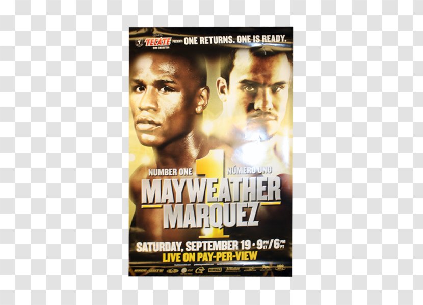 Floyd Mayweather Jr. Vs. Juan Manuel Márquez Boxing Miguel Cotto - M%c3%a1rquez - Tea Posters Transparent PNG