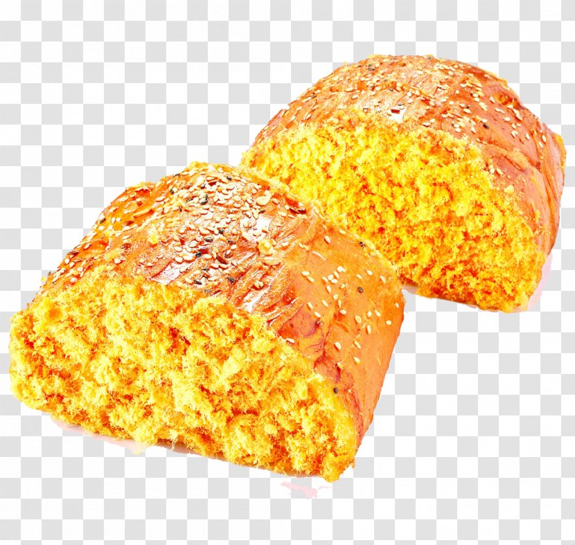 Cake Bread Download - Golden Transparent PNG