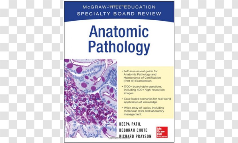 McGraw-Hill Specialty Board Review Anatomic Pathology Review: Anatomy - Tamponade - Book Transparent PNG