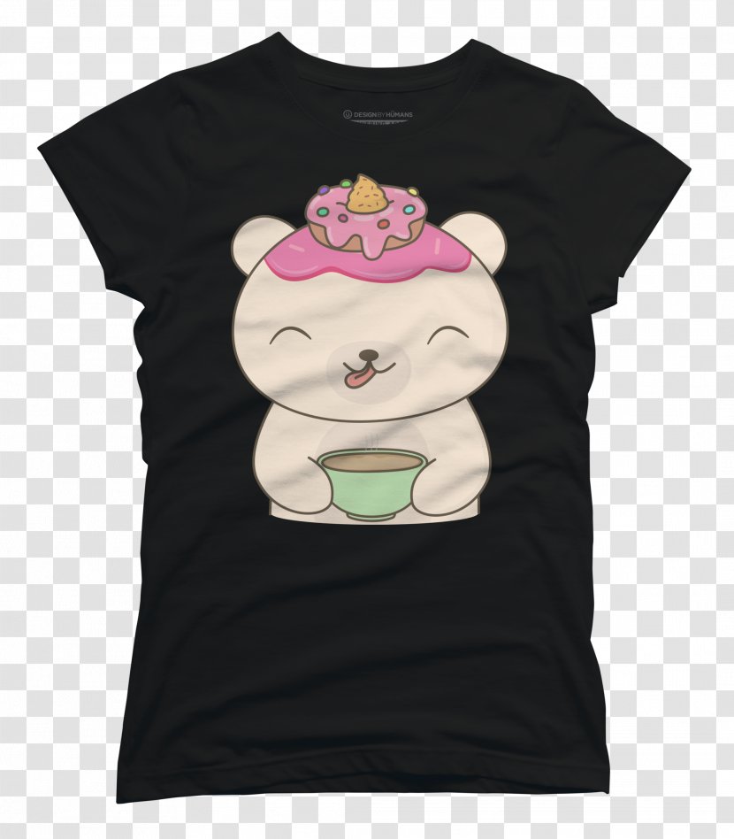 T-shirt Polar Bear Brown Cuteness - Tree - Cat Lover T Shirt Transparent PNG