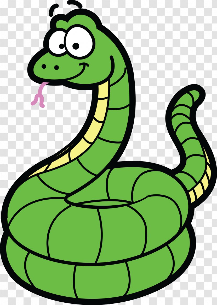Snake Cartoon Royalty-free Clip Art - Organism - Anaconda Transparent PNG