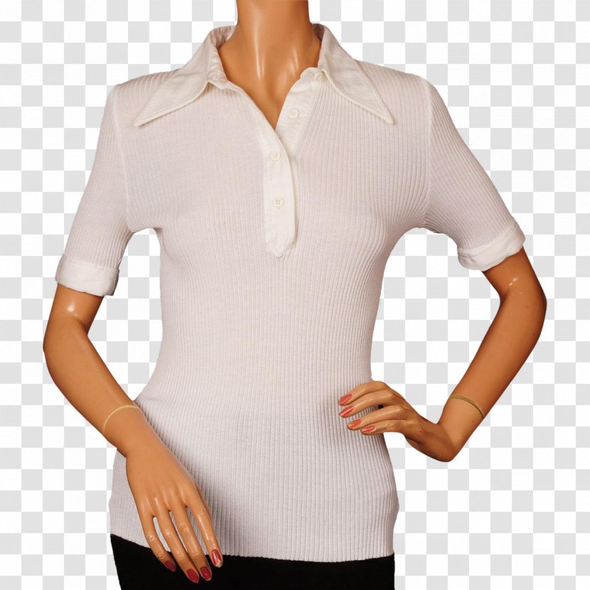 Sleeve Shoulder Collar Top - Clothing Transparent PNG
