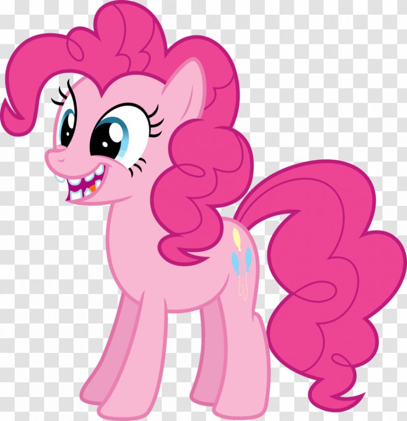 Pinkie Pie Twilight Sparkle Applejack Rainbow Dash Rarity - Frame - Horse Teeth Cliparts Transparent PNG