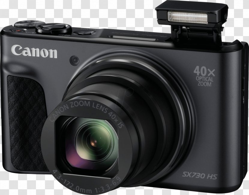 Canon PowerShot SX 730 HS [Black] SX720 Point-and-shoot Camera - Powershot Sx720 Hs Transparent PNG