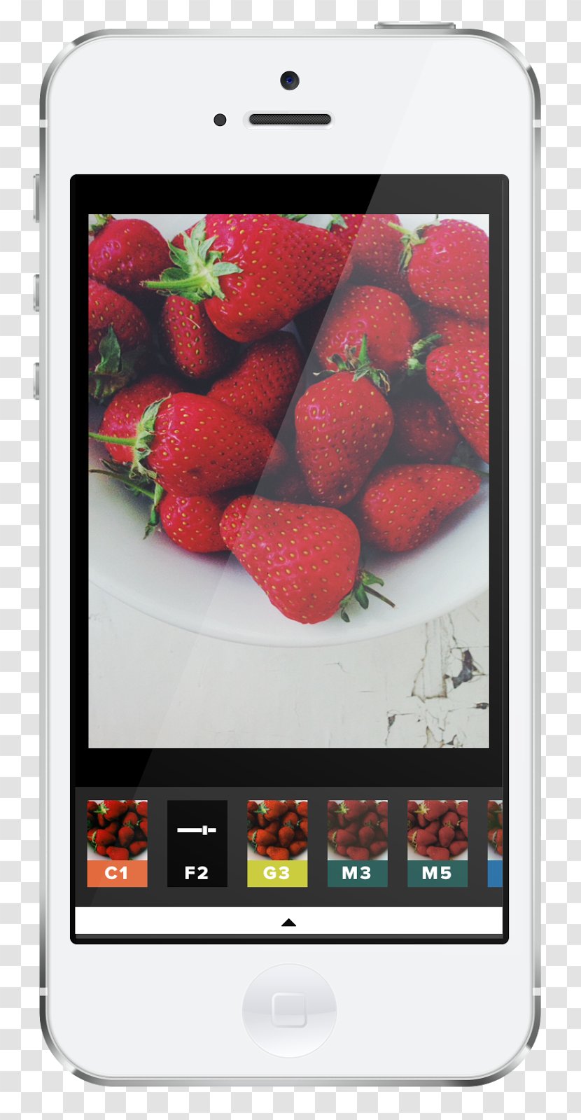 Feature Phone Smartphone Strawberry Multimedia Display Device - Iphone Transparent PNG