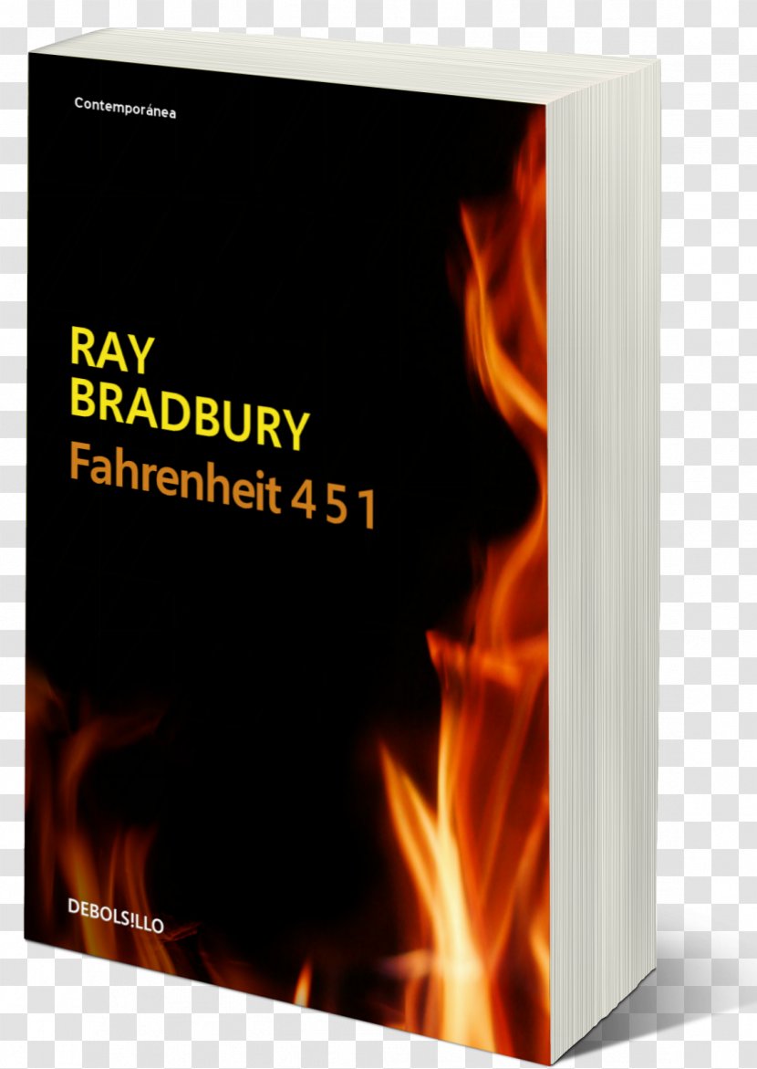 Fahrenheit 451 Brand Ray Bradbury Font - Orange Transparent PNG