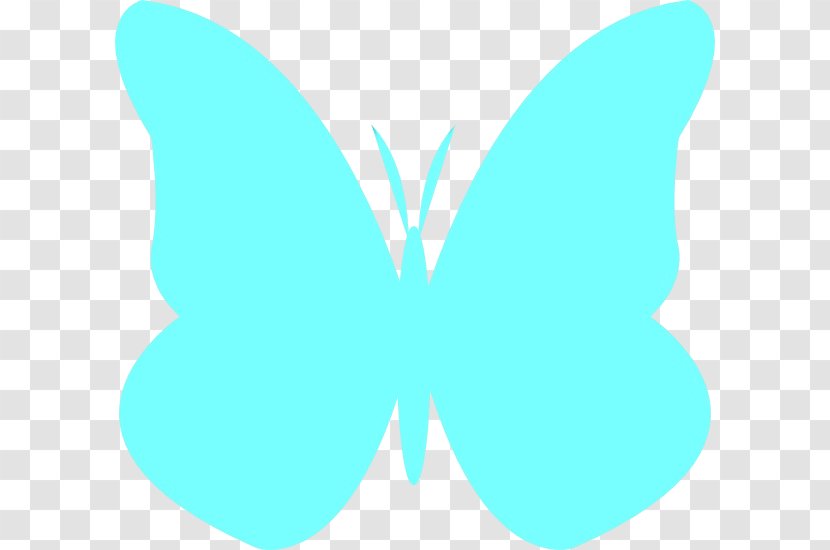 Butterfly Clip Art Moths And Butterflies Wing Turquoise - Watercolor - Azure Insect Transparent PNG