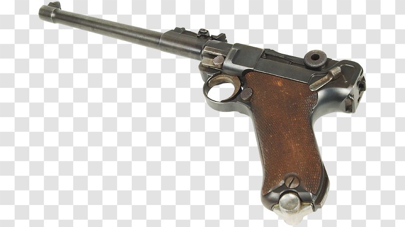 Trigger Firearm Ranged Weapon Revolver Air Gun - Heart Transparent PNG