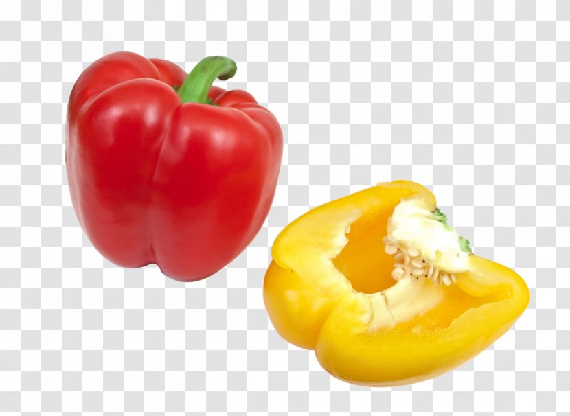 Habanero Bell Pepper Yellow Chili Vegetable Transparent PNG