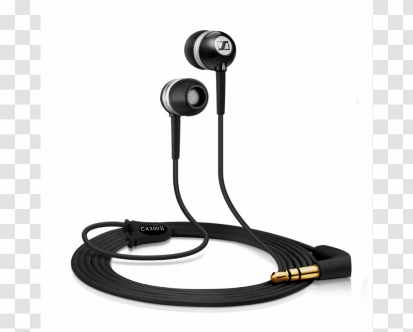 Sennheiser CX 300-II Precision Headphones 3.00 Sound - Audio Equipment Transparent PNG