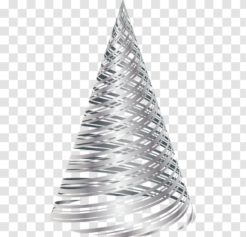 Christmas Tree Helix Spiral Clip Art - Lines Transparent PNG