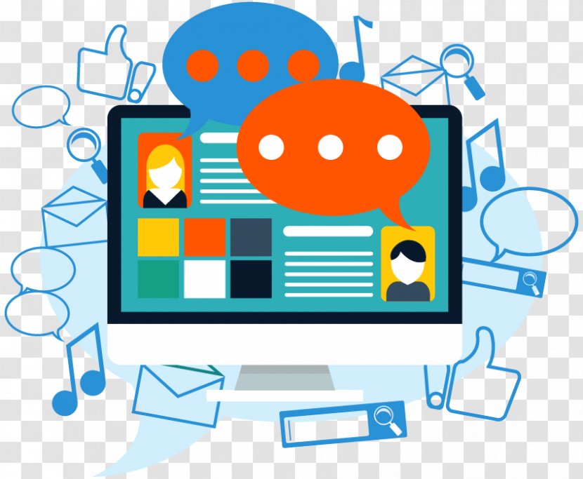 Social Media Marketing Digital Search Engine Optimization - Communication Transparent PNG
