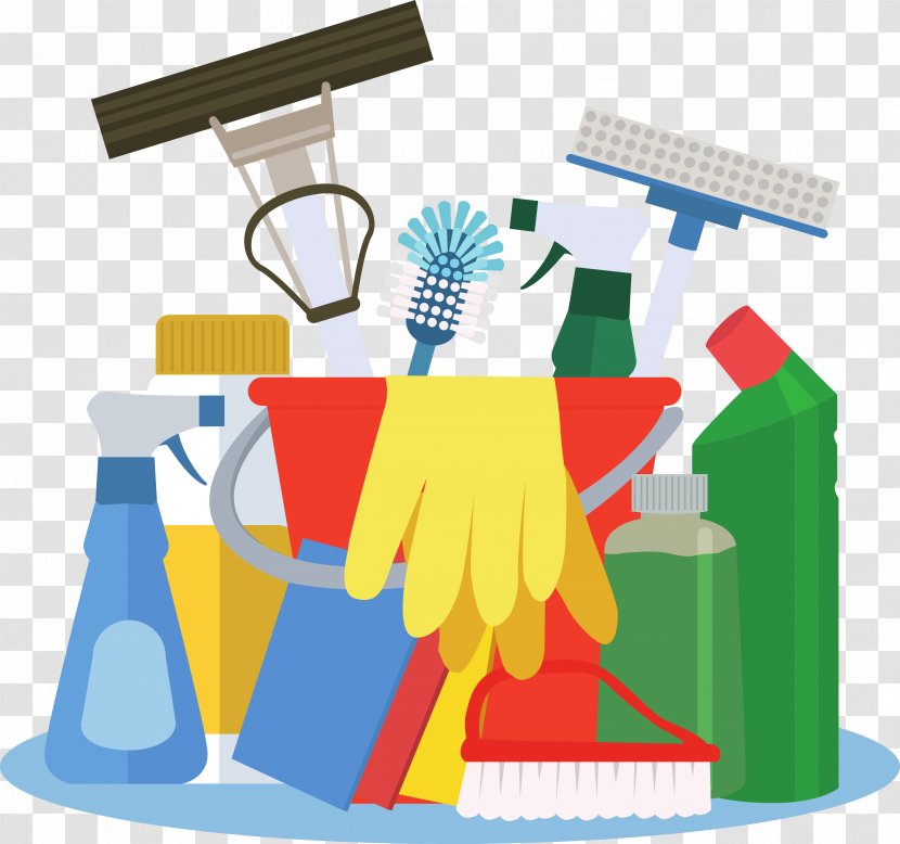 Cleaning Cleaner Maid Service Janitor Clip Art - Trash Can Transparent PNG
