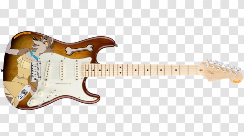 Acoustic-electric Guitar Fender Musical Instruments Corporation Stratocaster - American Deluxe Series - Electric Transparent PNG