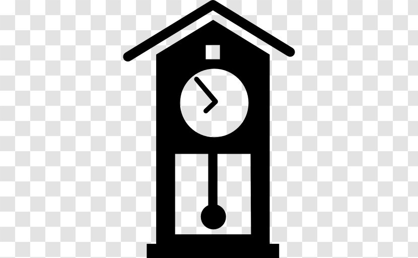 Floor & Grandfather Clocks Antique - Black And White - Old Clock Transparent PNG