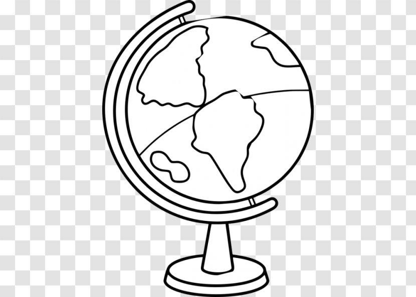 Globe Coloring Book World Earth Drawing - Line Art Transparent PNG