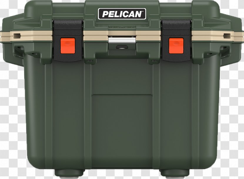 Pelican ProGear 30QT Elite Cooler Products Camping 45QT - Coleman Company - Brown Transparent PNG