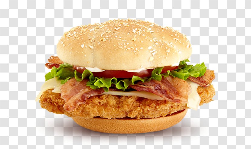 Chicken Sandwich Club Fast Food Hamburger McDonald's Big Mac - Salmon Burger Transparent PNG