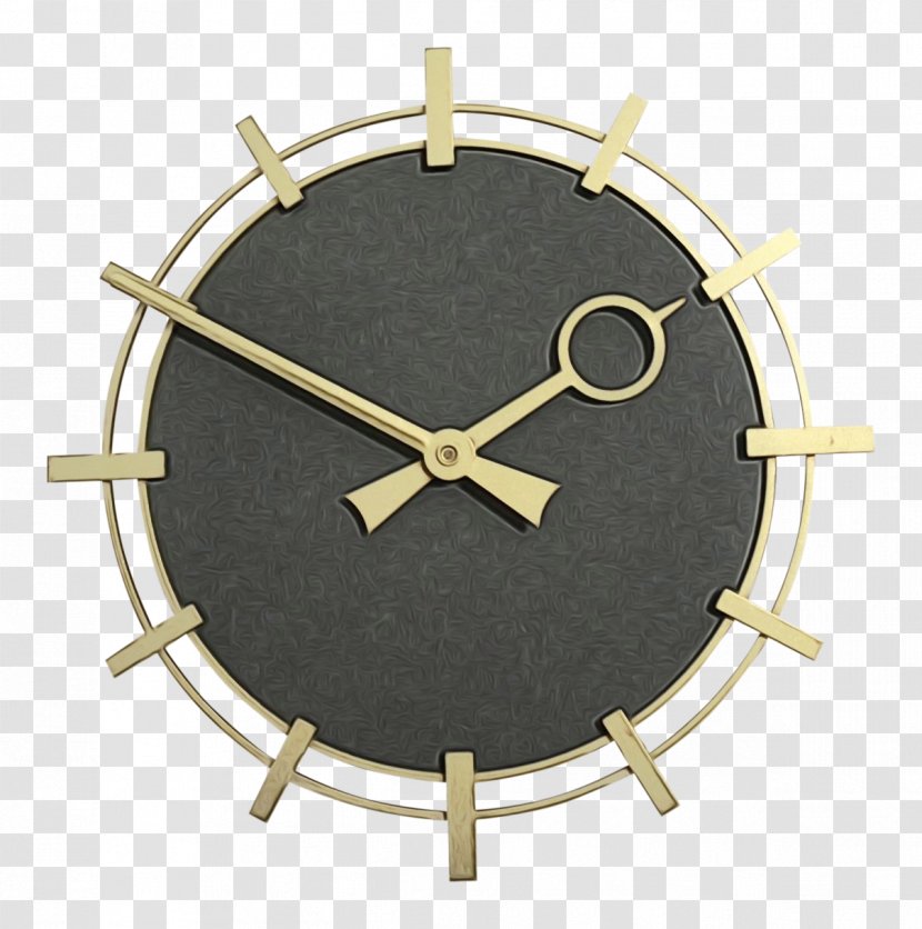Clock Face - Analog Watch - Brass Furniture Transparent PNG