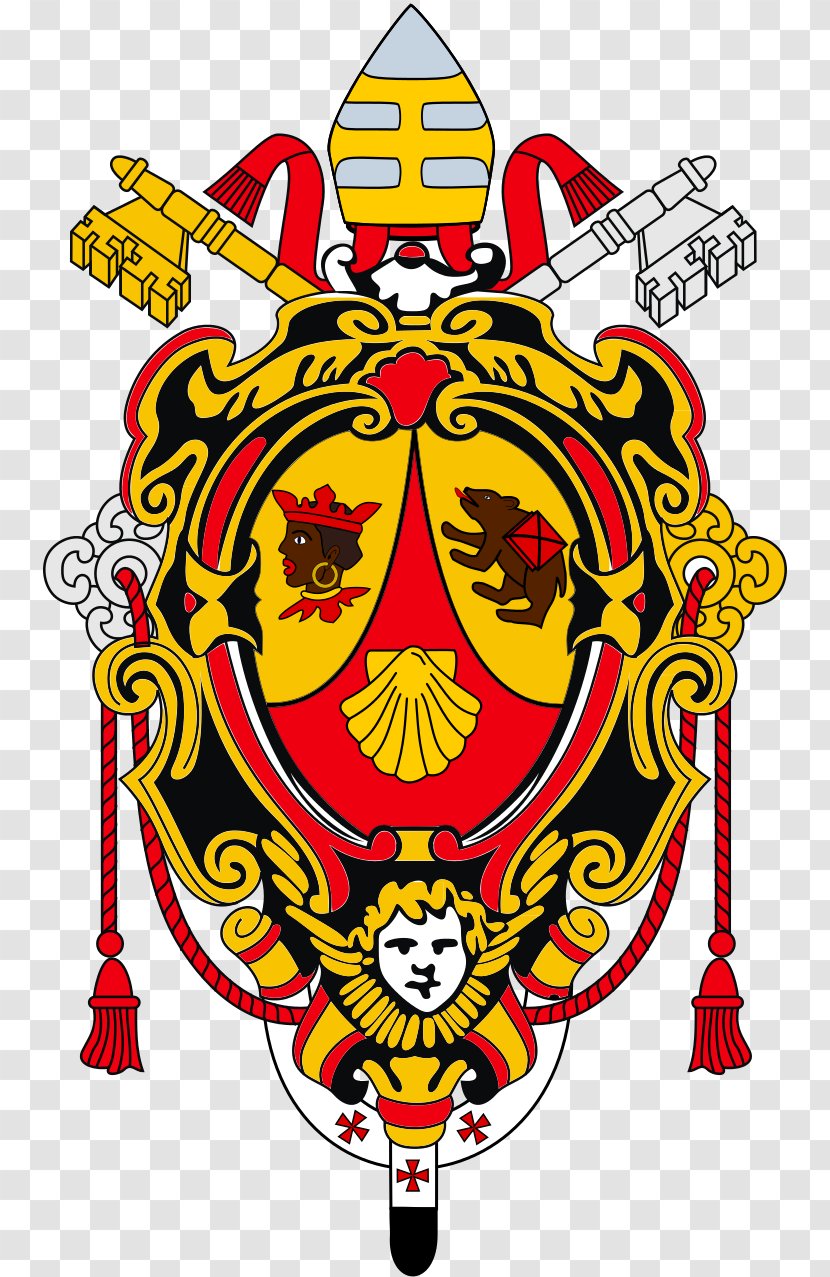 Holy See Vatican City Papal Coats Of Arms Coat Pope Francis - Crest - Benedict Xvi Transparent PNG