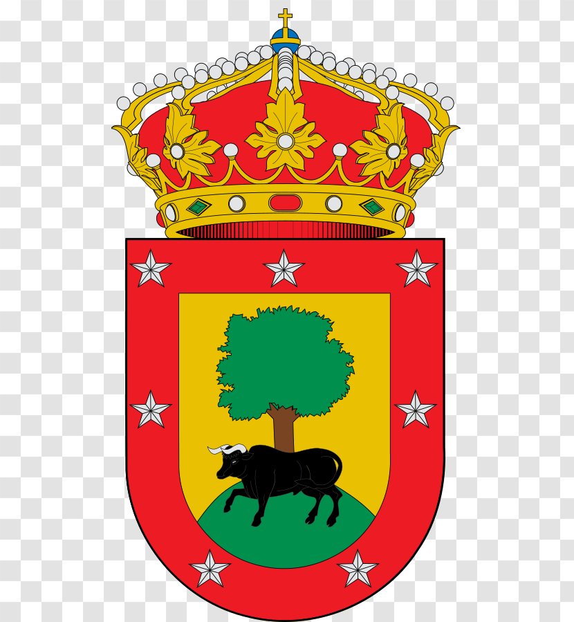 Escutcheon Spain Coat Of Arms Crest Azure - Fresno De Arces Transparent PNG