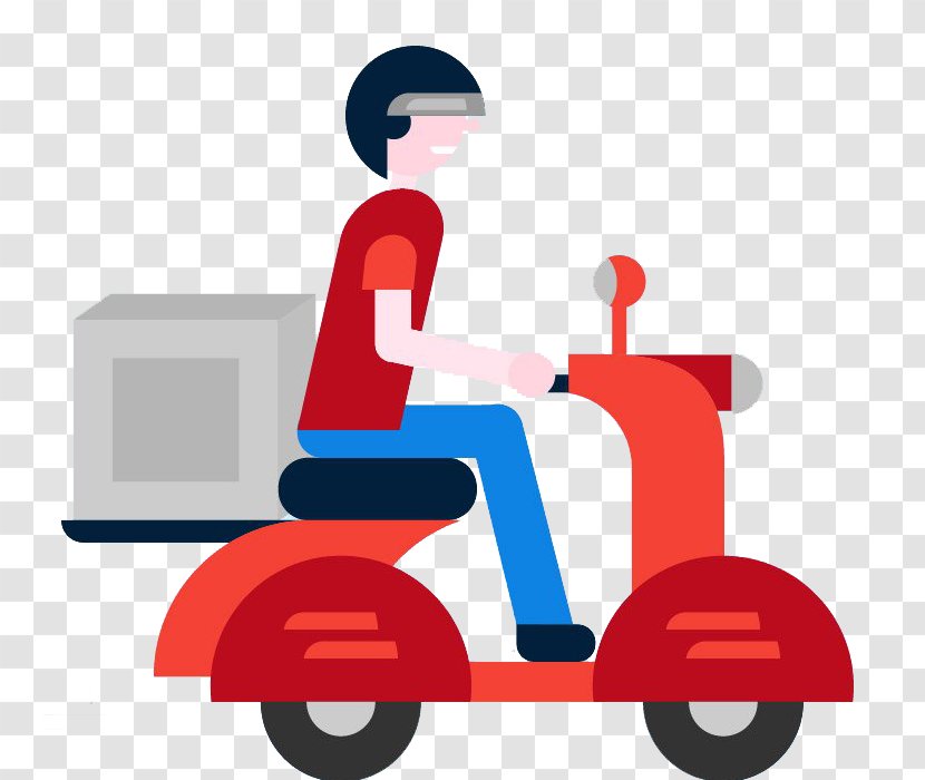 Pizza Delivery Courier - Mail - Biriyani Transparent PNG