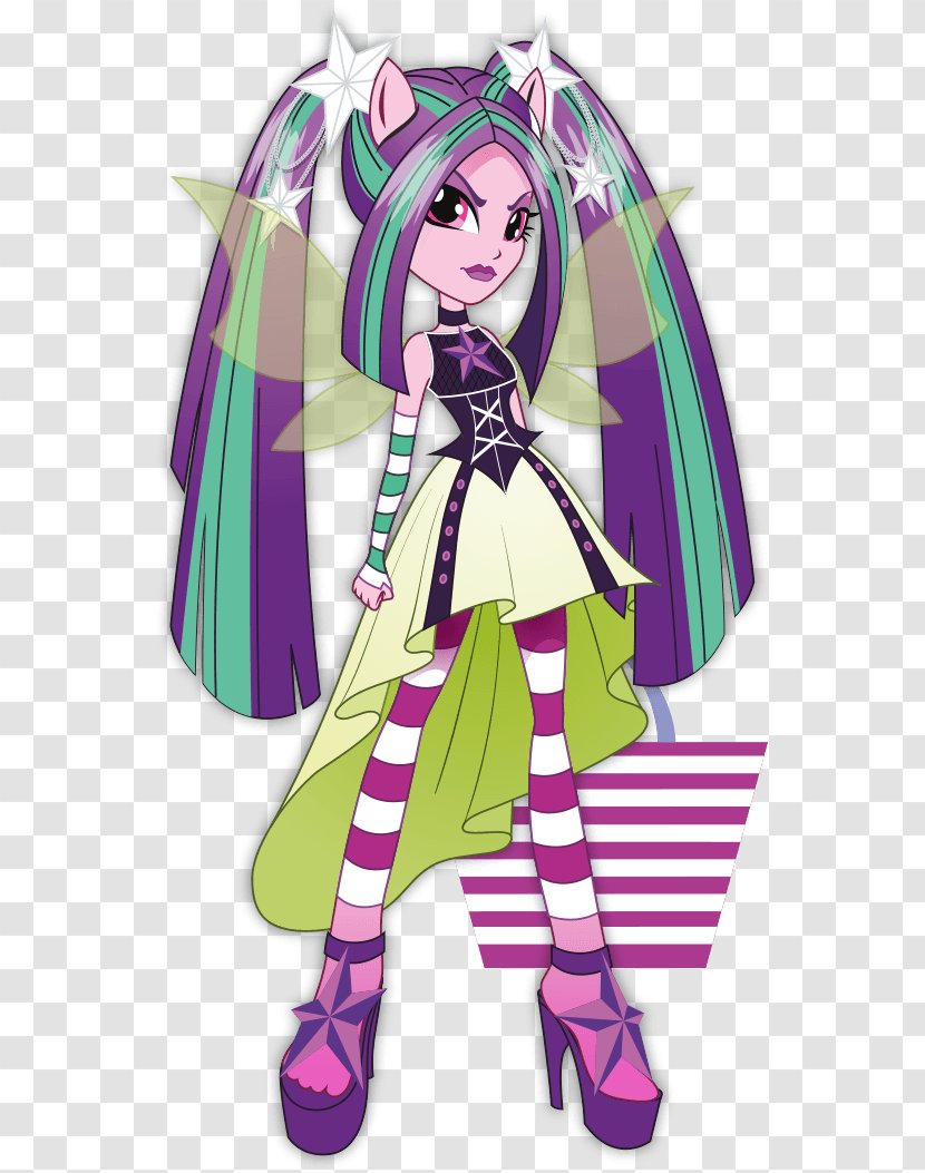 My Little Pony: Equestria Girls Aria Blaze - Watercolor Transparent PNG