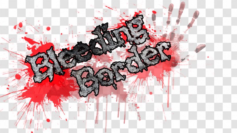 Graphic Design Video Game Bleeding Blood - Red - Logo Transparent PNG