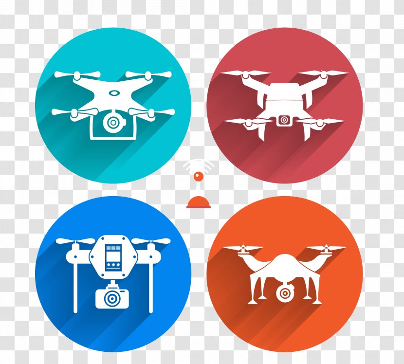 Aircraft Unmanned Aerial Vehicle Airplane Photography - Flat UAV Transparent PNG