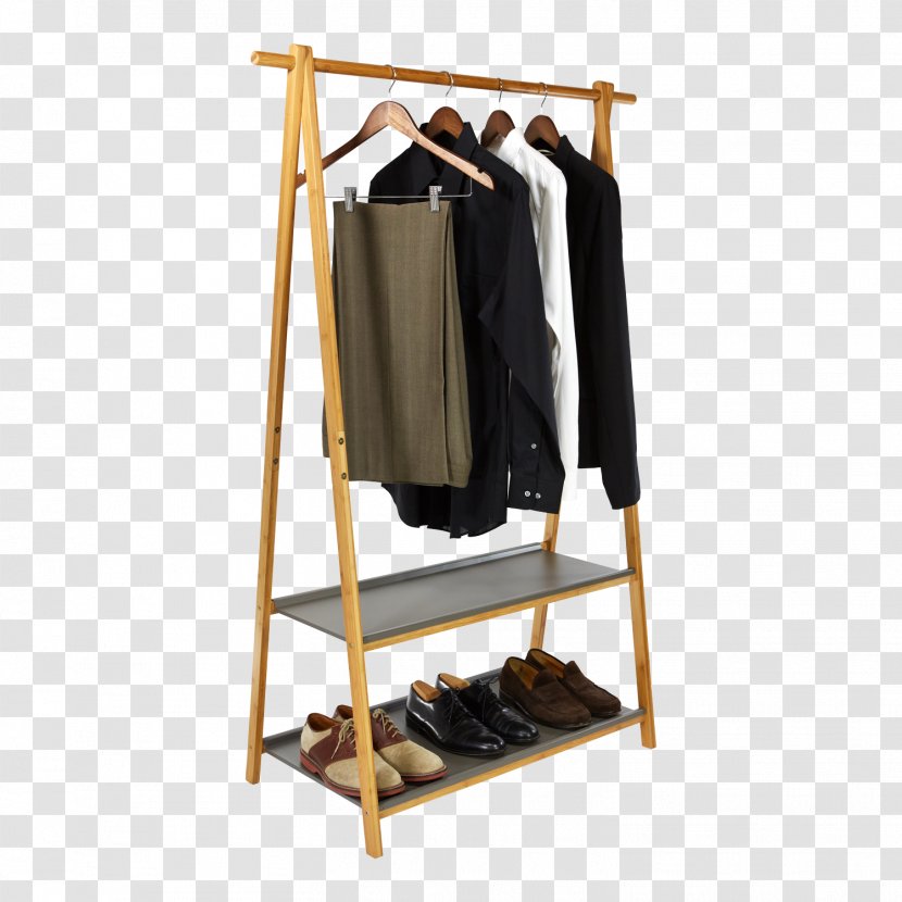 Clothes Hanger Closet Armoires & Wardrobes Horse Coat Hat Racks - Furniture Transparent PNG