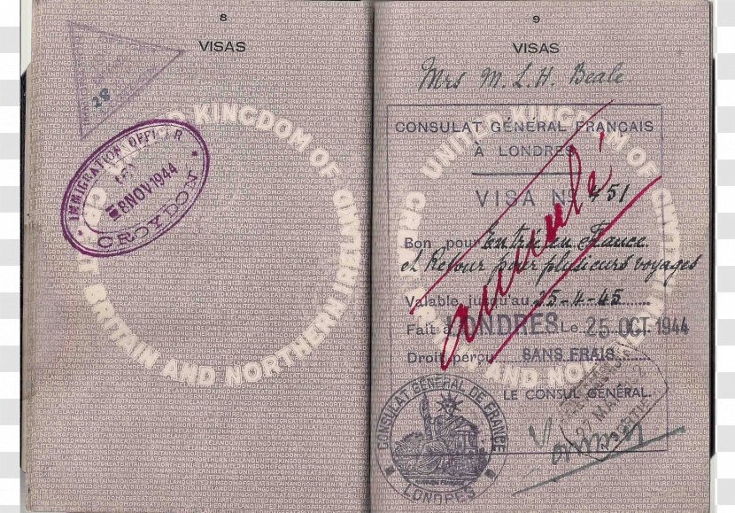 Passport - Text - Paper Transparent PNG