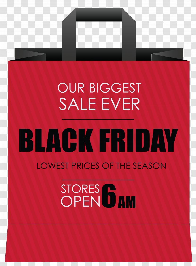 Image File Formats Lossless Compression - Paper Bag - Black Friday Red Shoping Clipart Transparent PNG