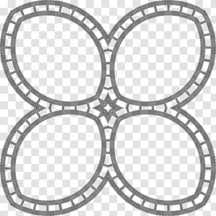 Symbol Celtic Knot Clip Art - Circle Frame Transparent PNG