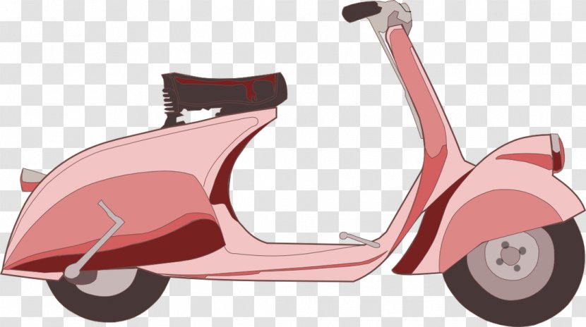 Scooter Vespa Piaggio Motorcycle - Product Design Transparent PNG