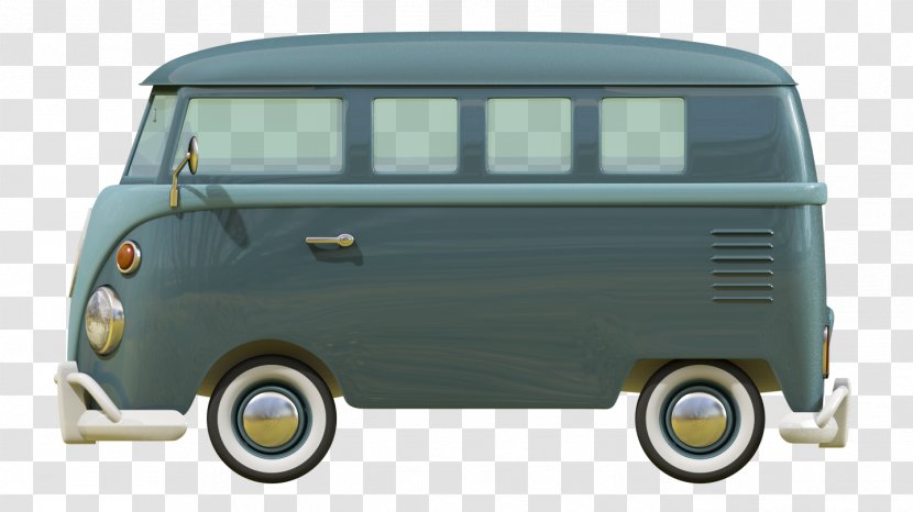 Van Car Volkswagen Type 2 Bus - Campervans Transparent PNG