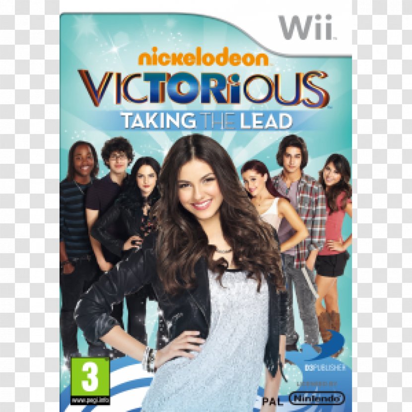 Tori Vega Hollywood Wii D3 Publisher Victorious Taking The Lead - Electronic Device - Nintendo DSNickelodeon Transparent PNG