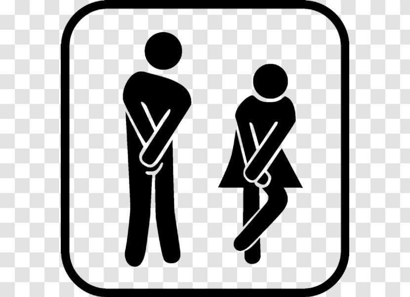 Public Toilet Bathroom Decal Flush - Monochrome Photography - Wc Transparent PNG