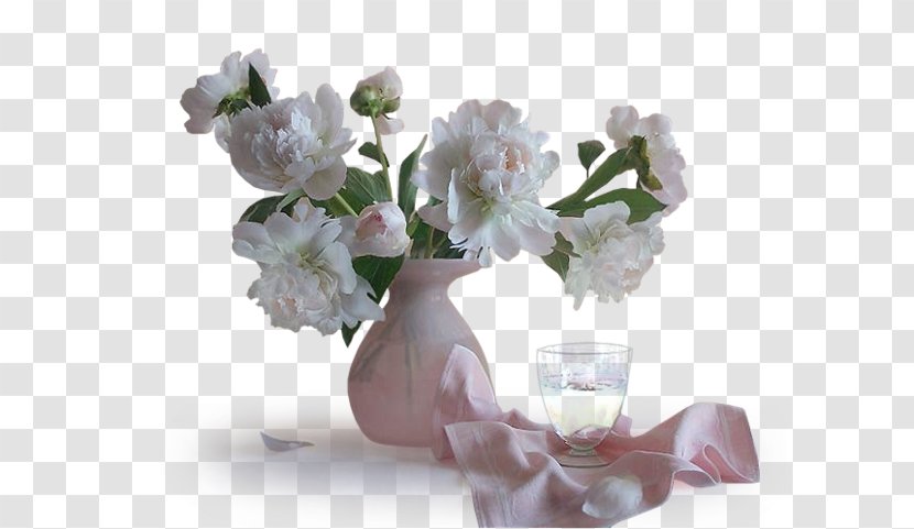 Floral Design Vase Cut Flowers Artificial Flower - Blossom Transparent PNG