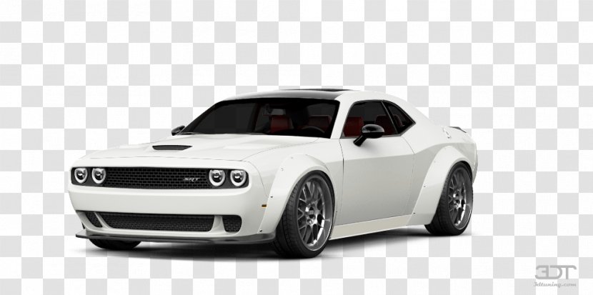 Dodge Challenger Sports Car Muscle - Automotive Exterior - Tuning Transparent PNG