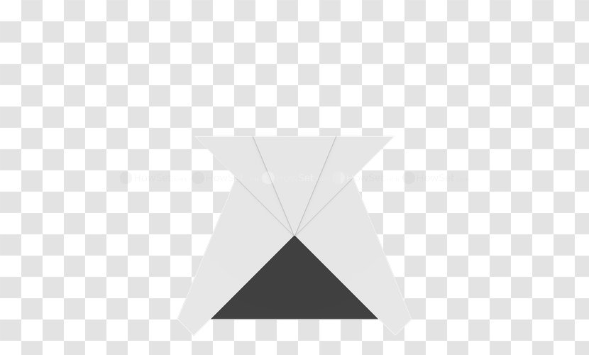 Paper Triangle Origami - Usmle Step 1 - Panda Face Transparent PNG