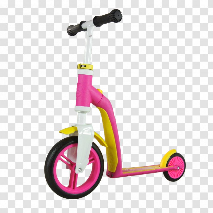 Kick Scooter Balance Bicycle Wheel Child - Vehicle - Ride Transparent PNG