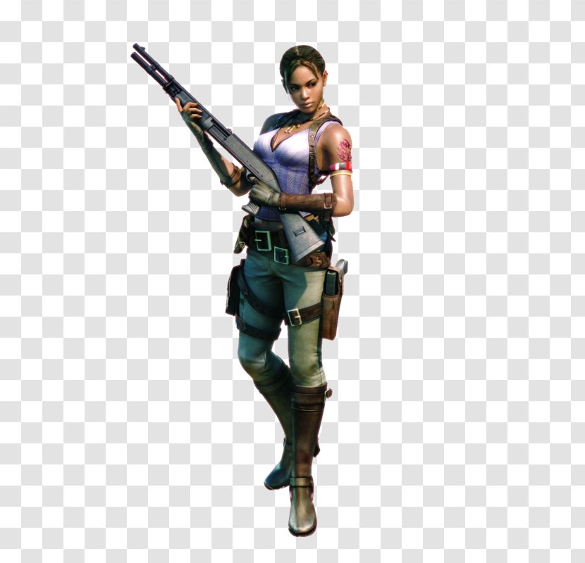 Resident Evil 5 Sheva Alomar Chris Redfield Jill Valentine 4 - Character - Costume Toy Transparent PNG