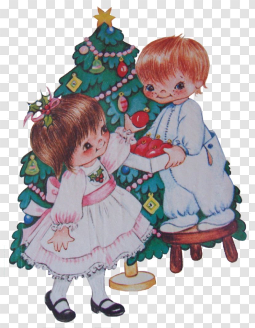 Christmas Tree Child Ornament Decoration - Character - Enfant Transparent PNG