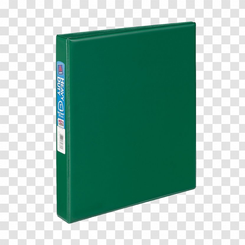 Heavy-Duty Vinyl EZD Ring Reference Binder Avery With 1 Inch One Touch Green (79789) Polypropylene Transparent PNG
