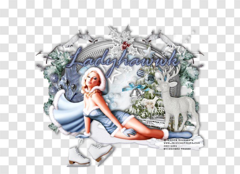 Cartoon Christmas Ornament Legendary Creature - Art - Winter Tutorial Transparent PNG